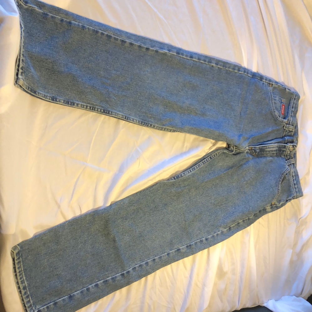 Wrangler dark blue jeans